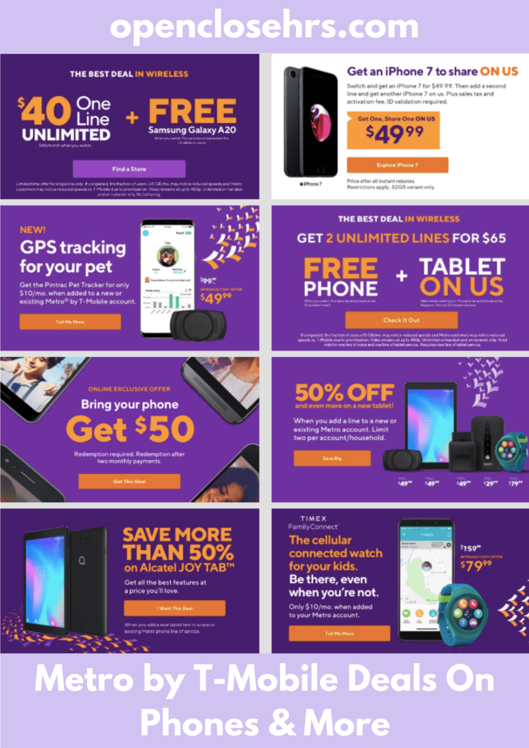 Horario de MetroPCS / Horario de apertura, cierre y vacaciones Tombouctou